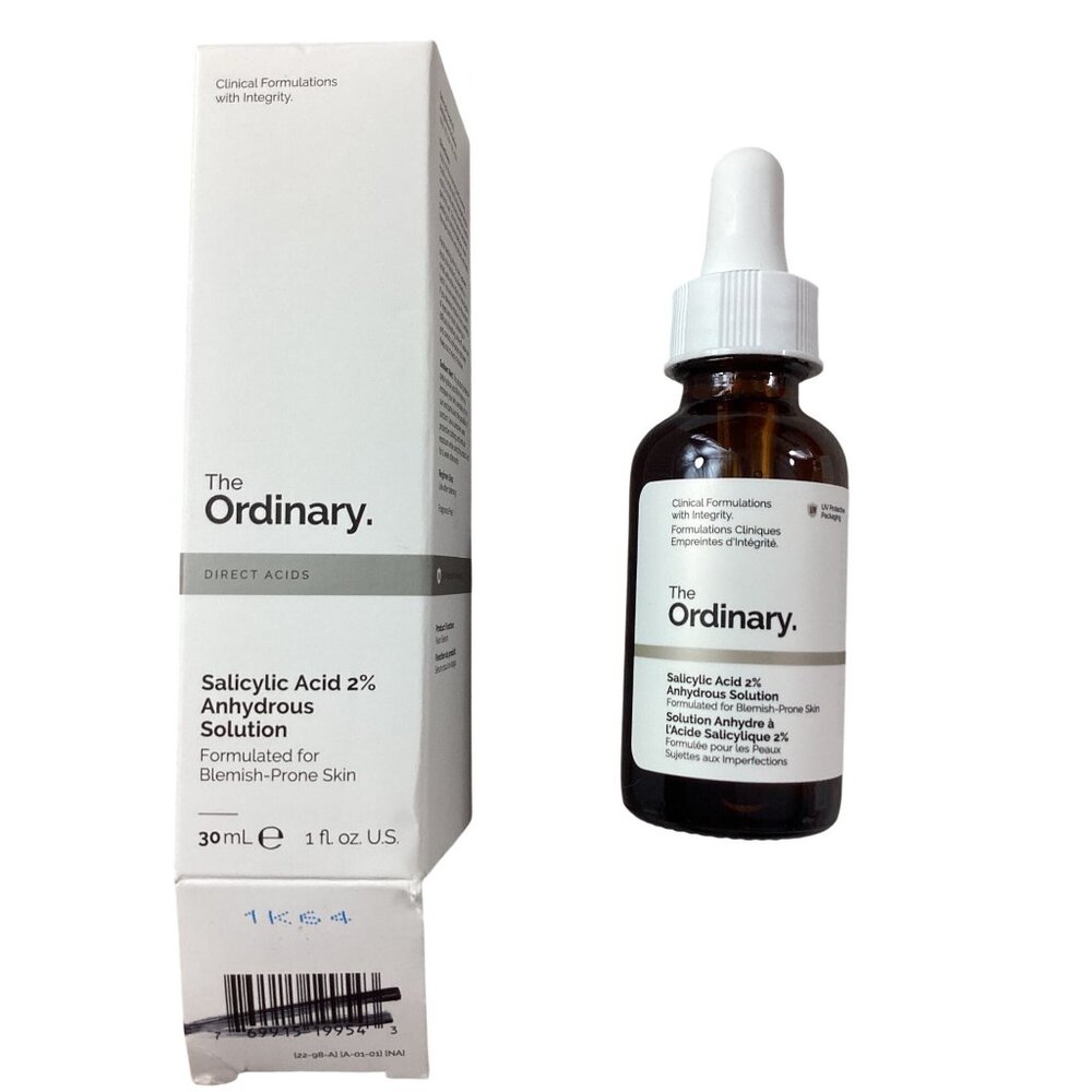The Ordinary Salicylic Acid 2% Anhydrous Solution 30mL*Blemish-Prone Skin*NIB